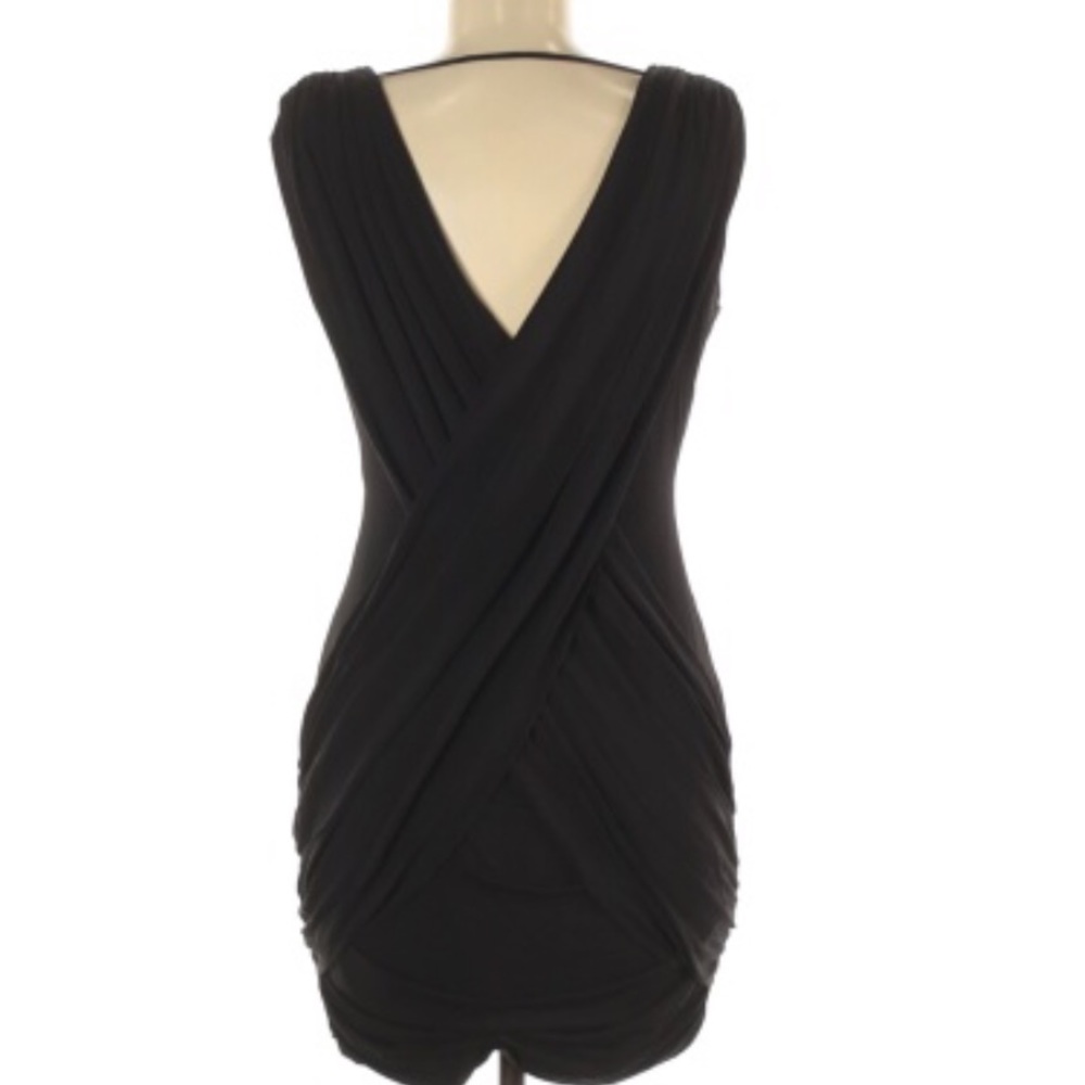 Stunning BCBGMAXAZRIA black cocktail dress